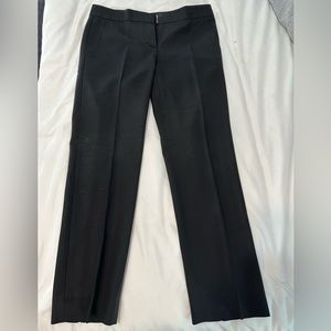Theory black ankle length pants